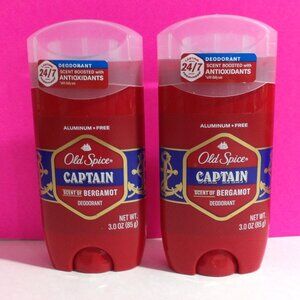 2 x 3 oz Old Spice Captain Deodorant